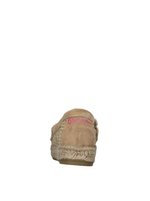 Mocassini in tessuto e camoscio ESPADRILLES | ZONA CEILABEIGE